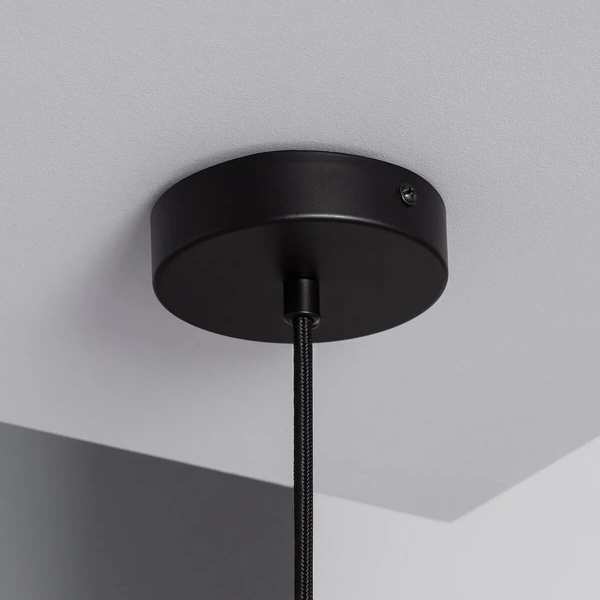 Metalowa lampa nad stół Retro ABR-RRP-C-E27 Abruzzo wisząca czarny