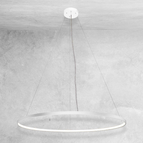 Wisząca lampa minimalistyczna Atari LED 51W 3000K biała