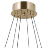 Wielopunktowa lampa wisząca Alani PND-34375-6-HBR LED 192W 3000K złoty