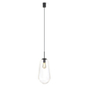 Loftowa lampa wisząca Pear 7797 przezroczysta kropla do salonu