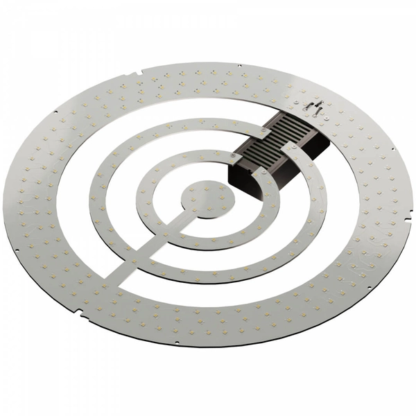 Minimalistyczny plafon Cleo 137623620798 Team LED 43W 4000K okrągły biały