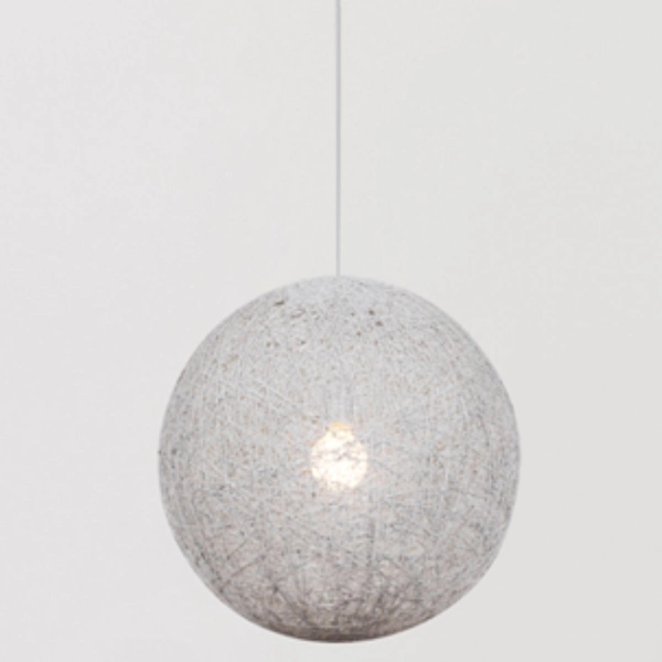 Wisząca lampa Caruba 31-26913 Candellux kula ball kulista biała