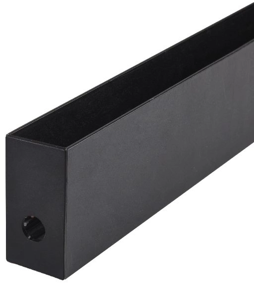 Szyna magnetyczna Magneto Abigali LWQ-2M-SURF prostokątna czarna