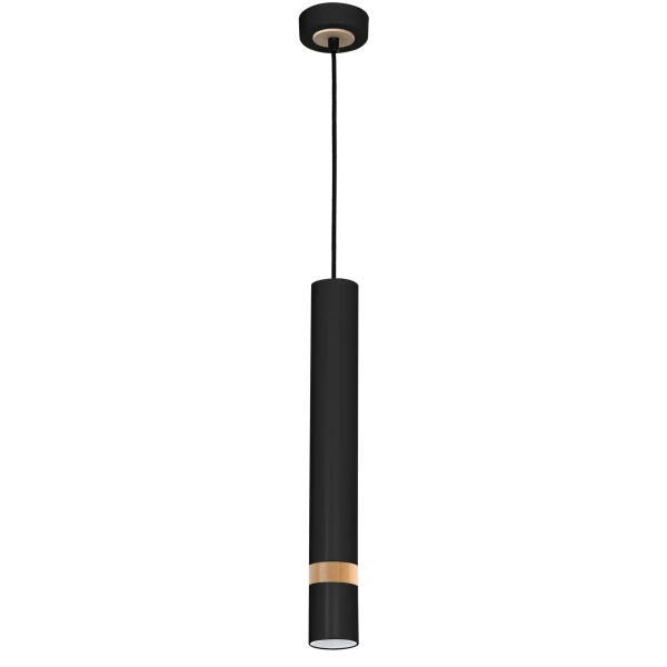 Wisząca lampa podłużna JOKER MLP6305 tubka do kuchni czarna
