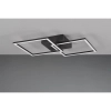 Sufitowa lampa TRAIL R64492132 czarna LED 20W 3000K 44cm kwadratowa