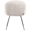 Standardowe krzesło Avanti S4564 NATURAL Richmond Interiors minimalistyczne beżowe