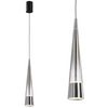 Lampa wisząca stożek Sintesi P090PL-L12CH3K LED 12W 3000K chrom