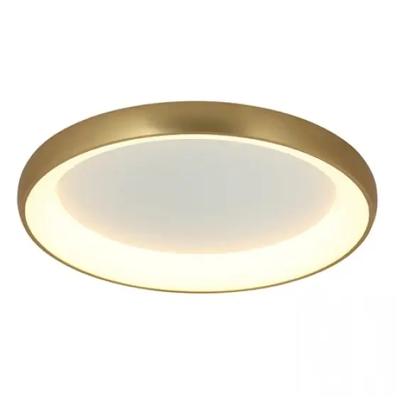 Ledowy plafon sufitowy 2042 LED 32W 3000K ringowa złoty