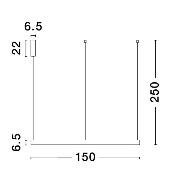 Czarny żyrandol okrągły JACA LE42770 do przedpokoju LED 80W 3000K ring