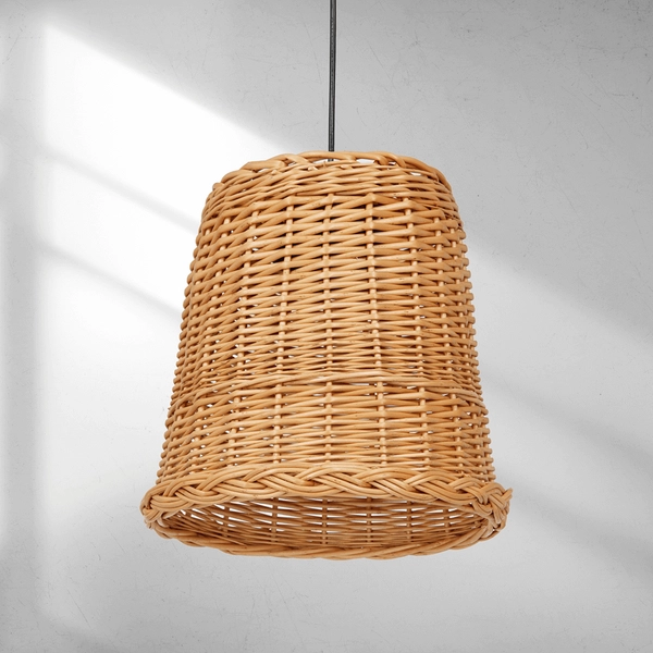 Wiklinowa lampa wisząca Vimini boho do jadalni ekologiczna