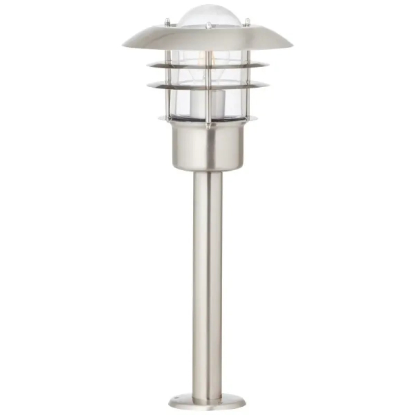 Metalowy słupek do ogrodu Terrence 45784/82 IP44 srebrny