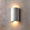 Ścienna lampa na przedpokój Crescent 61636 LED 5,6W 3000K gips biały