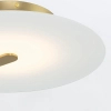 Naścienna lampa salonowa Nuvola QN-NUVOLA-F-M-BG LED 18W 3000K złota biała