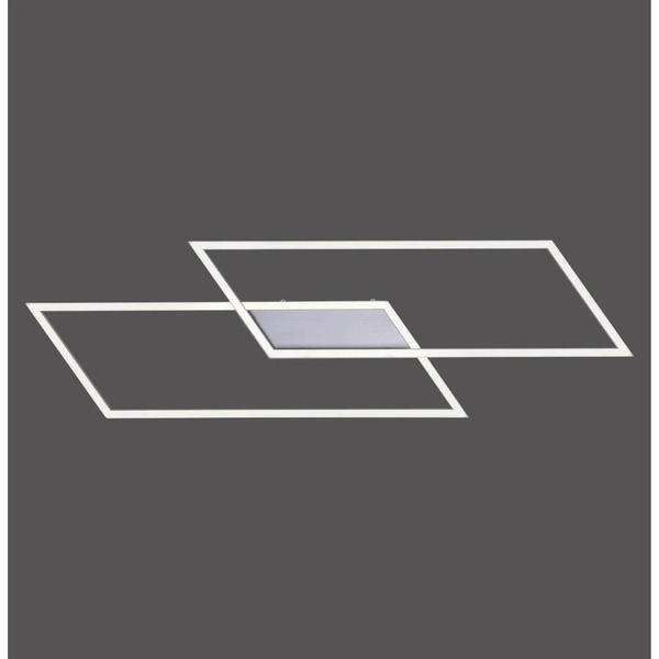 Nowoczesny plafon Inigo LED 30W 3000K frames do salonu aluminium