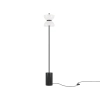 Metalowa podłogowa lampa Kyoto MOD178FL-L11B3K LED 11W 3000K czarna biała
