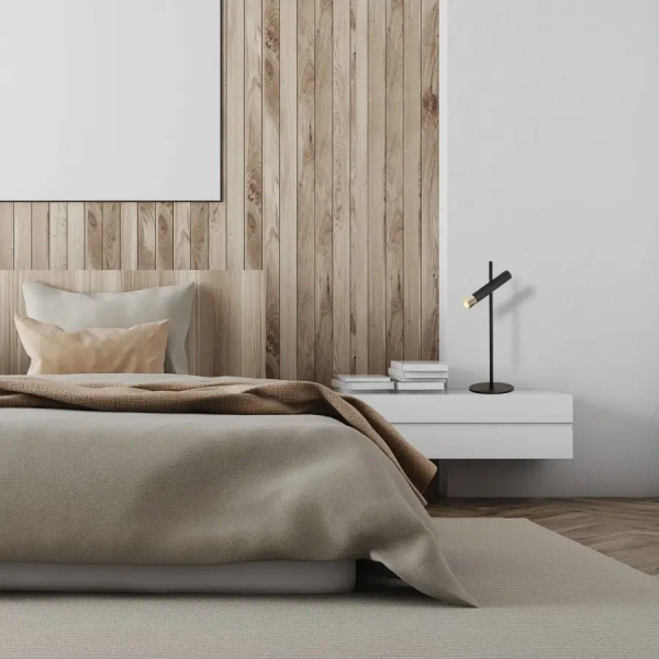 Minimalistyczna lampka stołowa 22030 LED 4W 3000K tubka regulowana czarny