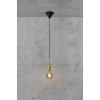 Wisząca lampa do sypialni Paco 2112053035 na kablu mosiądz