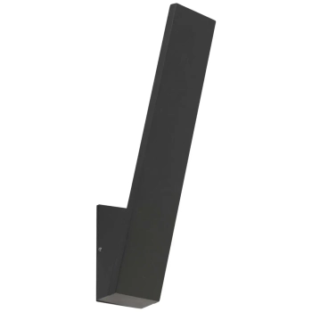 Zewnętrzna LAMPA ścienna ZOA LED 10W 3000K 9421 Nowodvorski prostokątna OPRAWA metalowa IP54 grafitowa