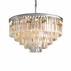 Pałacowa lampa wisząca CGHEREFALLXLCRYSTAL łańcuch stal