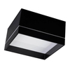 Plafon LAMPA sufitowa TOSA 8061 Shilo kwadratowa OPRAWA metalowa  IP44 czarna