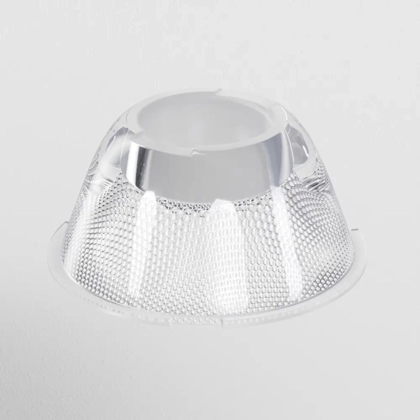 Szynowa soczewka do reflektora LED Focus 12W LensD38-24 przezroczysta