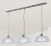 LAMPA wisząca PETRINA 5460 Rabalux szklana OPRAWA kopuły zwis chrom satyna