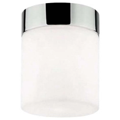 Plafon lampa sufitowa CAYO 9505 łazienkowa OPRAWA szklana tuba IP44 chrom