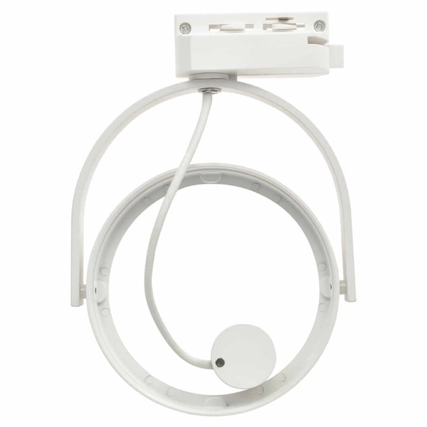 Regulowana lampa sufitowa 1-fazowa Lugar ML5701 okrągła biały