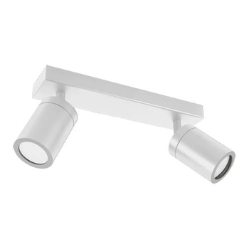 2-punktowa lampa sufitowa Tenor 04070 z regulacją biała do holu