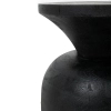 Stolik kawowy BISATO MM001501100323 czarny drewniany do salonu 35cm