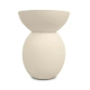 Okrągły stolik kawowy ARENE MM001501100324 beżowy z tworzywa 39cm