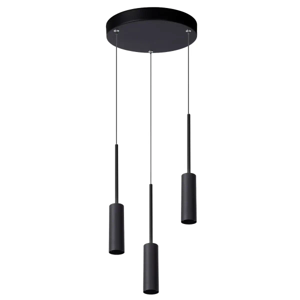 Lampa kaskadowa wisząca TUBULE 24401/21/30 Lucide LED 21W 2700K czarna