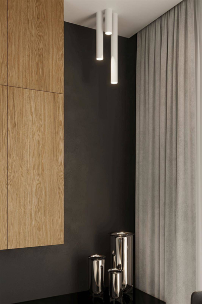 Minimalistyczny downlight sufitowy SL.0998 biała lampa tuba