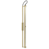 Ścienna LAMPA tuba LEVINGTON WL-1154-1-GD Italux kinkiet OPRAWA metalowa LED 15W 3000K industrialna złota
