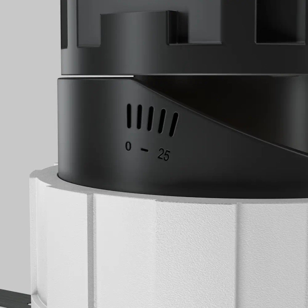 Sufitowa wpuszczana lampka Wise DL057-10W3K-W LED 10W 3000K biała