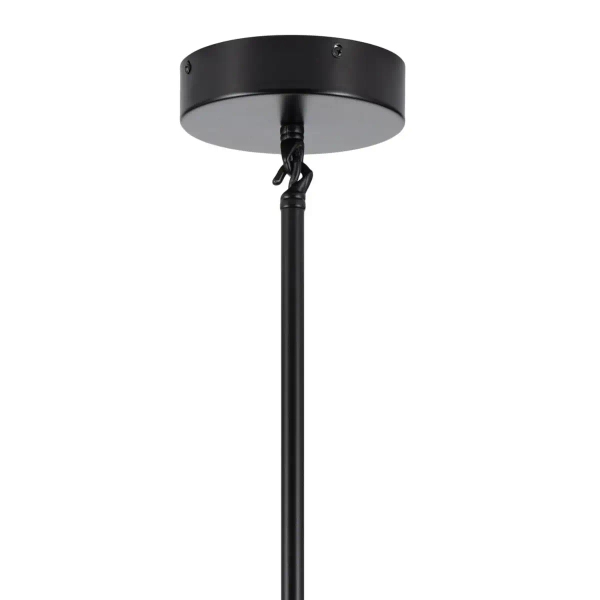 Lampa wisząca molekuły Modern orchid ST-1232-6 black transparent Step nad stół czarna