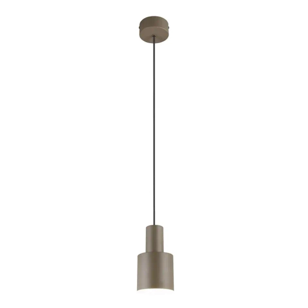 Wisząca lampa Agudo 319400141 szara tuba 1x10W E27 z regulacją
