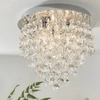 Sufitowa lampa glamour Kristen 61233 IP44 kryształowa chrom