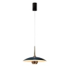 Lampa wisząca nad wyspę MANUKA czarna niebieska P0675 1xLED 12W 3000K kopuła