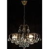 Żyrandol LAMPA wisząca Monte Carlo 6247/3 21QG Elem glamour OPRAWA crystal zwis mosiądz