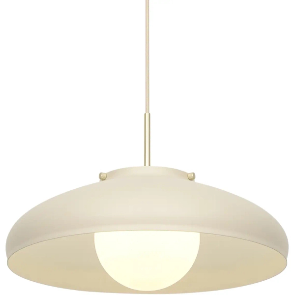 Lampa wisząca nad stół Latif 2520123009 owalny szkło opalowe beżowy