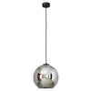 Kulista lampa wisząca Polaris 9056 srebrna ball do przedpokoju