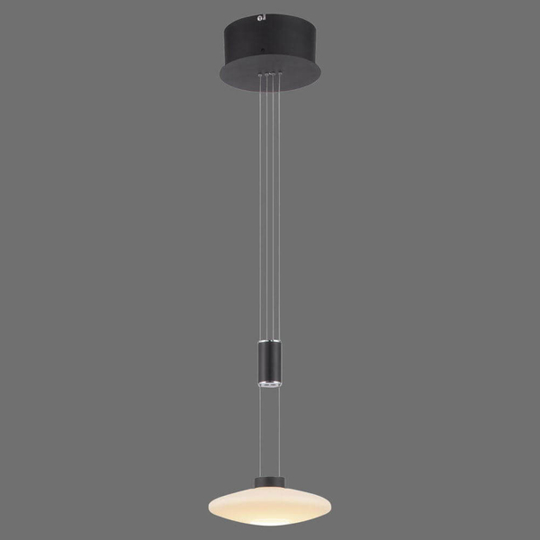 Lampa wisząca Lautada LED 7,5W 3000K z funkcją pamięci czarna