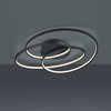 Ledowa lampa sufitowa GALE 673916032 38,5W 3000K spirala czarny
