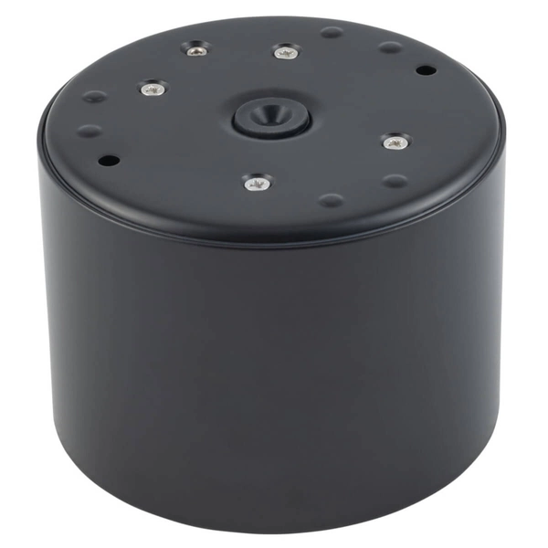 Nasufitowa lampa Maun 10482 IP54 łazienkowa okrągła czarna