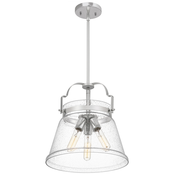 Lampa wisząca QN-WIMBERLEY-P-PC szklana bubbles chrom