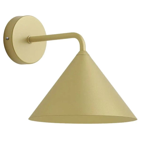 Nowoczesna ścienna lampa Capital MLP2481 nocna stożek złoty