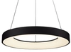 Lampa pierścieniowa wisząca Santana AZ5008 LED 50W czarna 