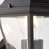 Elewacyjna lampa metalowa Nissie 90991A06 latarnia czarny OUTLET