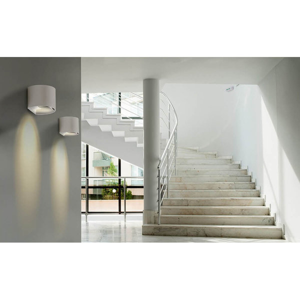 Zewnętrzna lampa ścienna Leticia AZ2189 LED 6W 3000K IP54 outdoor szara